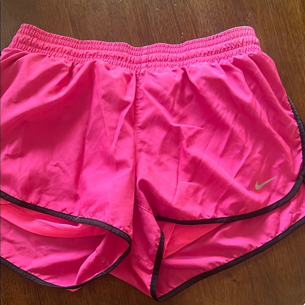 Nike Women's Bright Pink Athletic Shorts